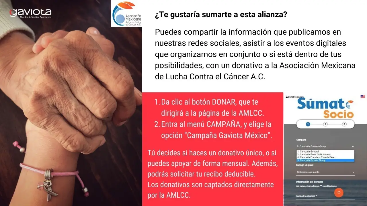 Banner - como contribuir a la Asociacion Mexicana Contra el Cancer